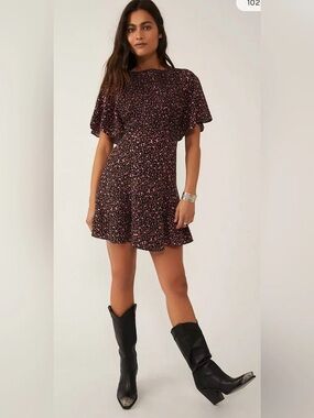 Free People “Florence Mini Dress” size Small